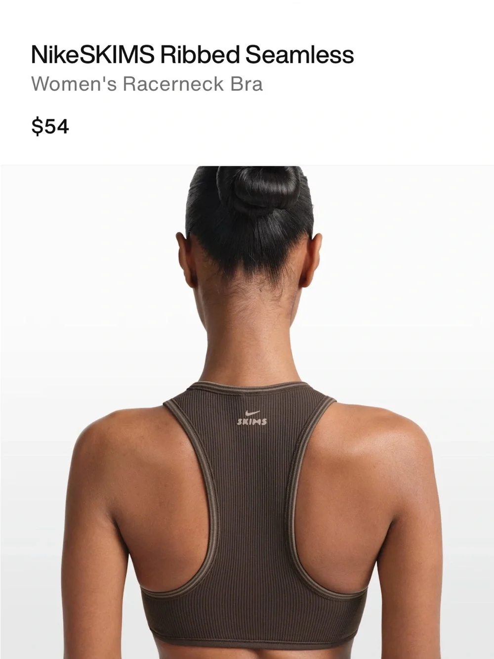 SKIMS ribbed high